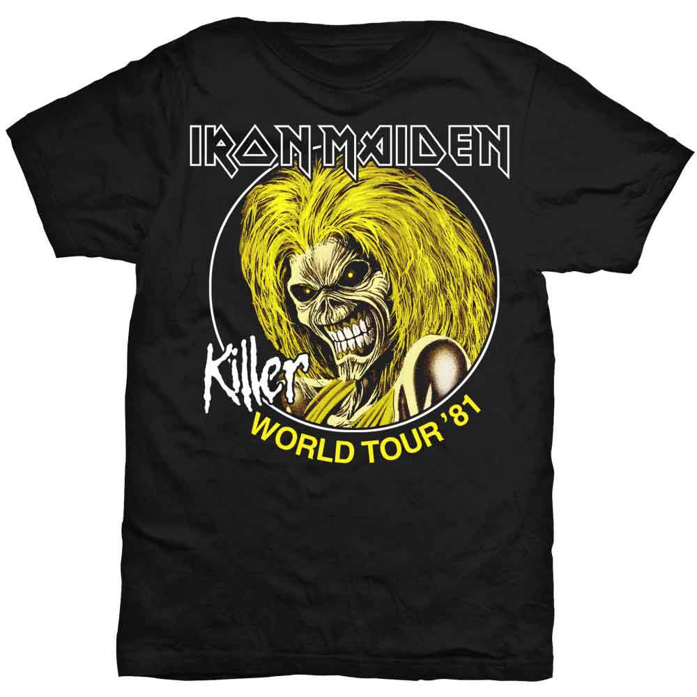Iron Maiden - Killer World Tour 81 (T-Shirt) - Joco Records