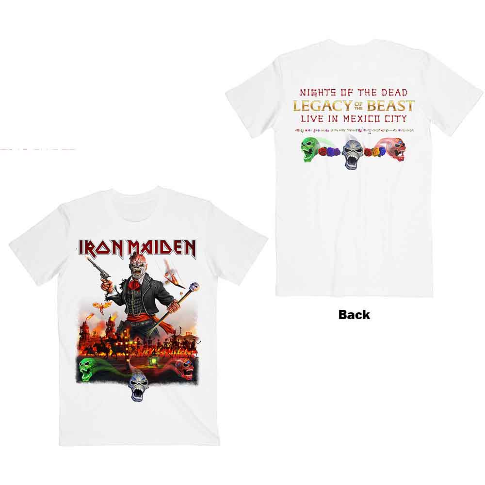 Iron Maiden - Legacy of the Beast Live In Mexico City (T-Shirt) - Joco Records