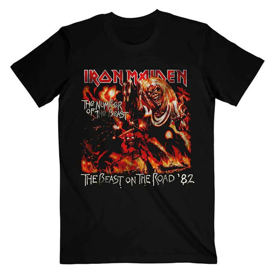 Iron Maiden - Number Of The Beast The Beast On The Road Vintage (T-Shirt) - Joco Records