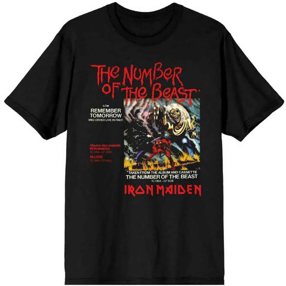 Iron Maiden - Number Of The Beast Vinyl Promo Sleeve (T-Shirt) - Joco Records