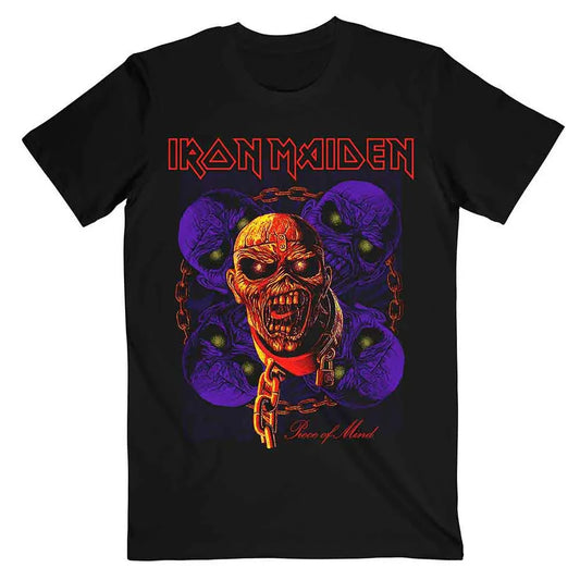 Iron Maiden - Piece of Mind Multi Head Eddie (T-Shirt) - Joco Records