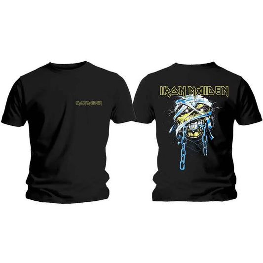 Iron Maiden - Powerslave Head & Logo (T-Shirt) - Joco Records