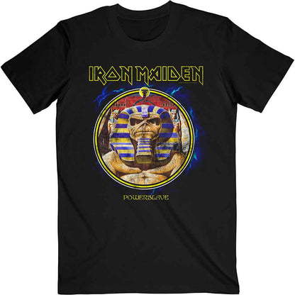 Iron Maiden - Powerslave Mummy Circle (T-Shirt) - Joco Records