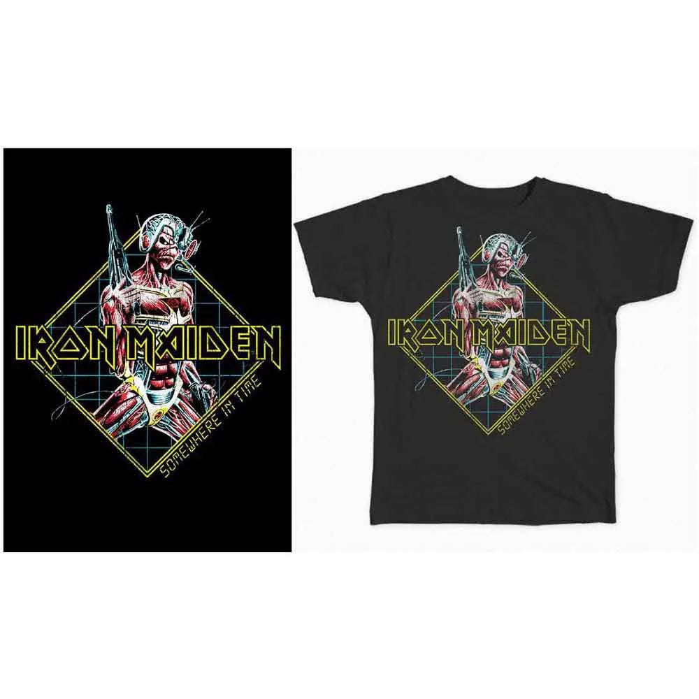 Iron Maiden - Somewhere In Time Diamond (T-Shirt) - Joco Records