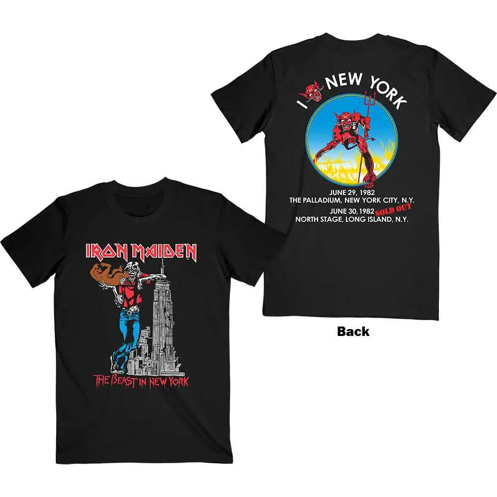 Iron Maiden - The Beast In New York (T-Shirt) - Joco Records