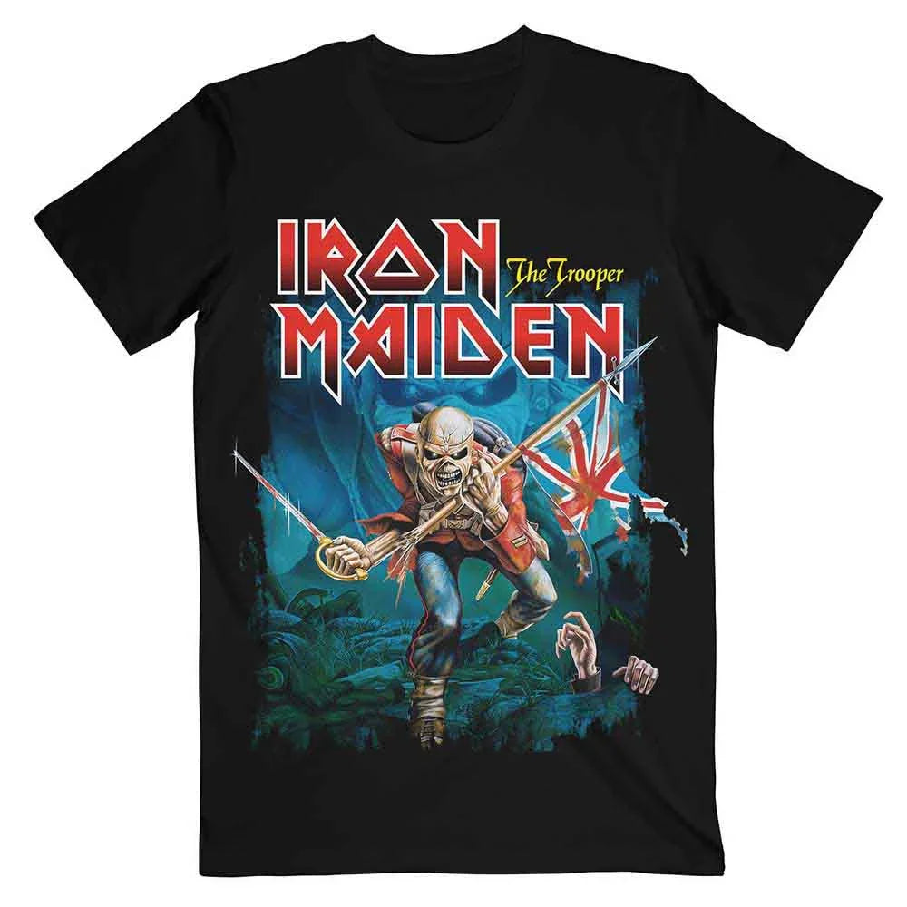 Iron Maiden - Trooper Eddie Large Eyes (T-Shirt) - Joco Records