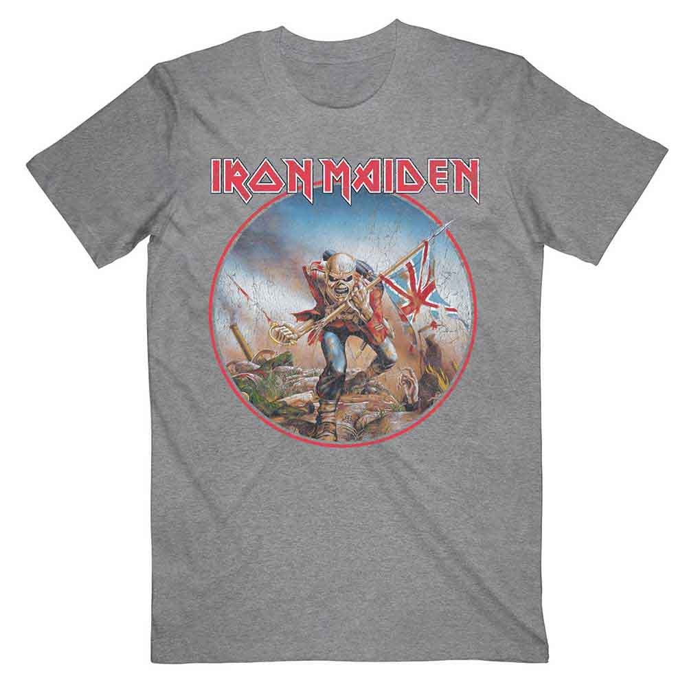 Iron Maiden - Trooper Vintage Circle (T-Shirt) - Joco Records