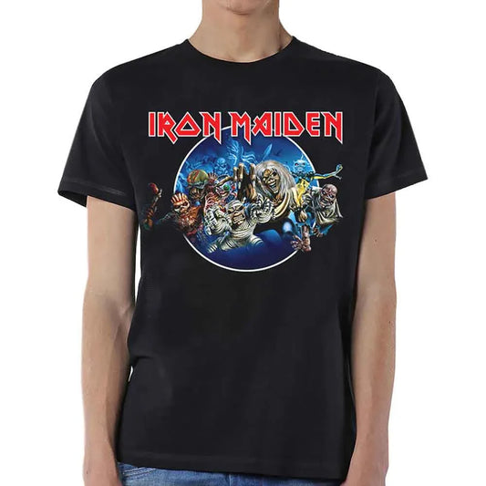 Iron Maiden - Wasted Years Circle (T-Shirt) - Joco Records