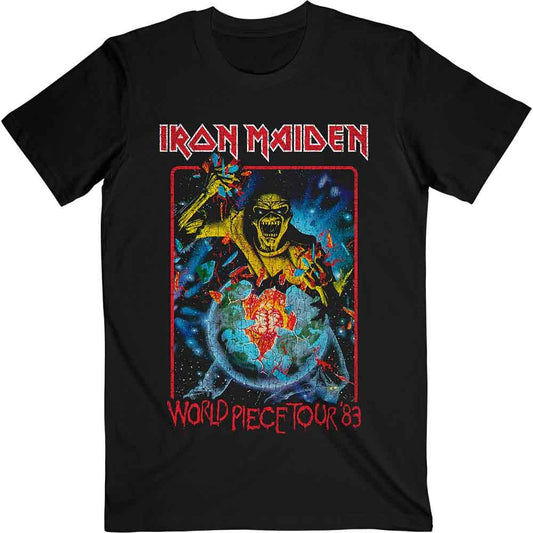 Iron Maiden - World Piece Tour '84 V.1. (T-Shirt) - Joco Records