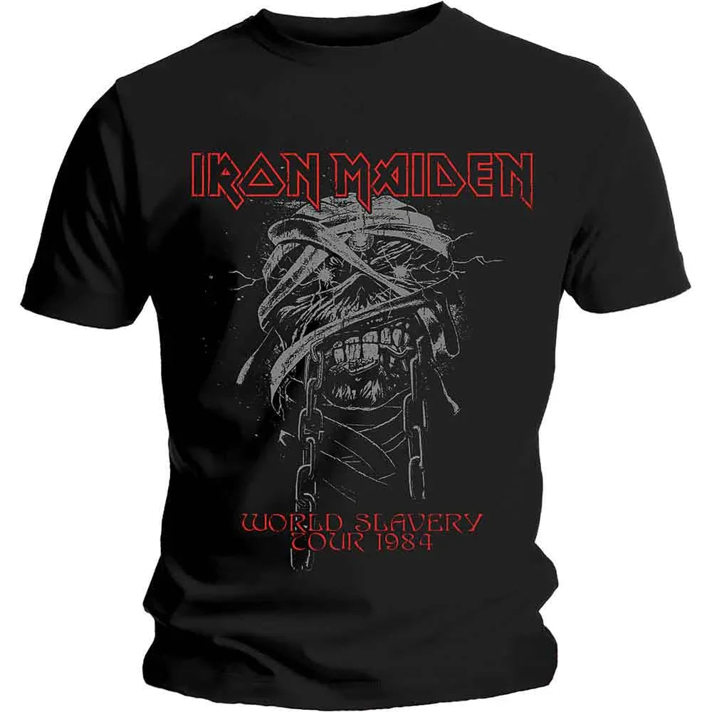 Iron Maiden - World Slavery 1984 Tour (T-Shirt) - Joco Records