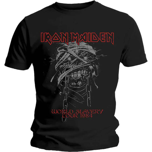 Iron Maiden - World Slavery 1984 Tour (T-Shirt) - Joco Records