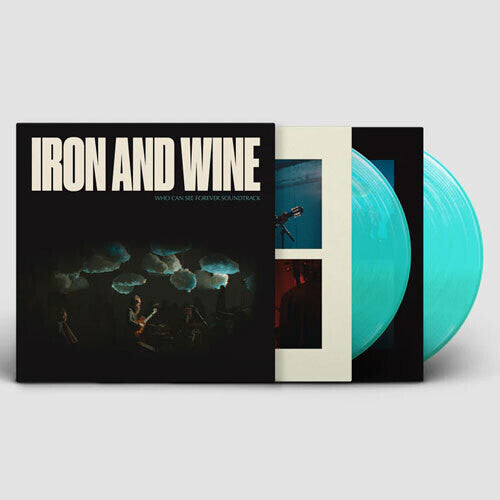 Iron & Wine - Who Can See Forever (Original Soundtrack) (Color Vinyl, Blue, Limited Edition) (2 LP) - Joco Records