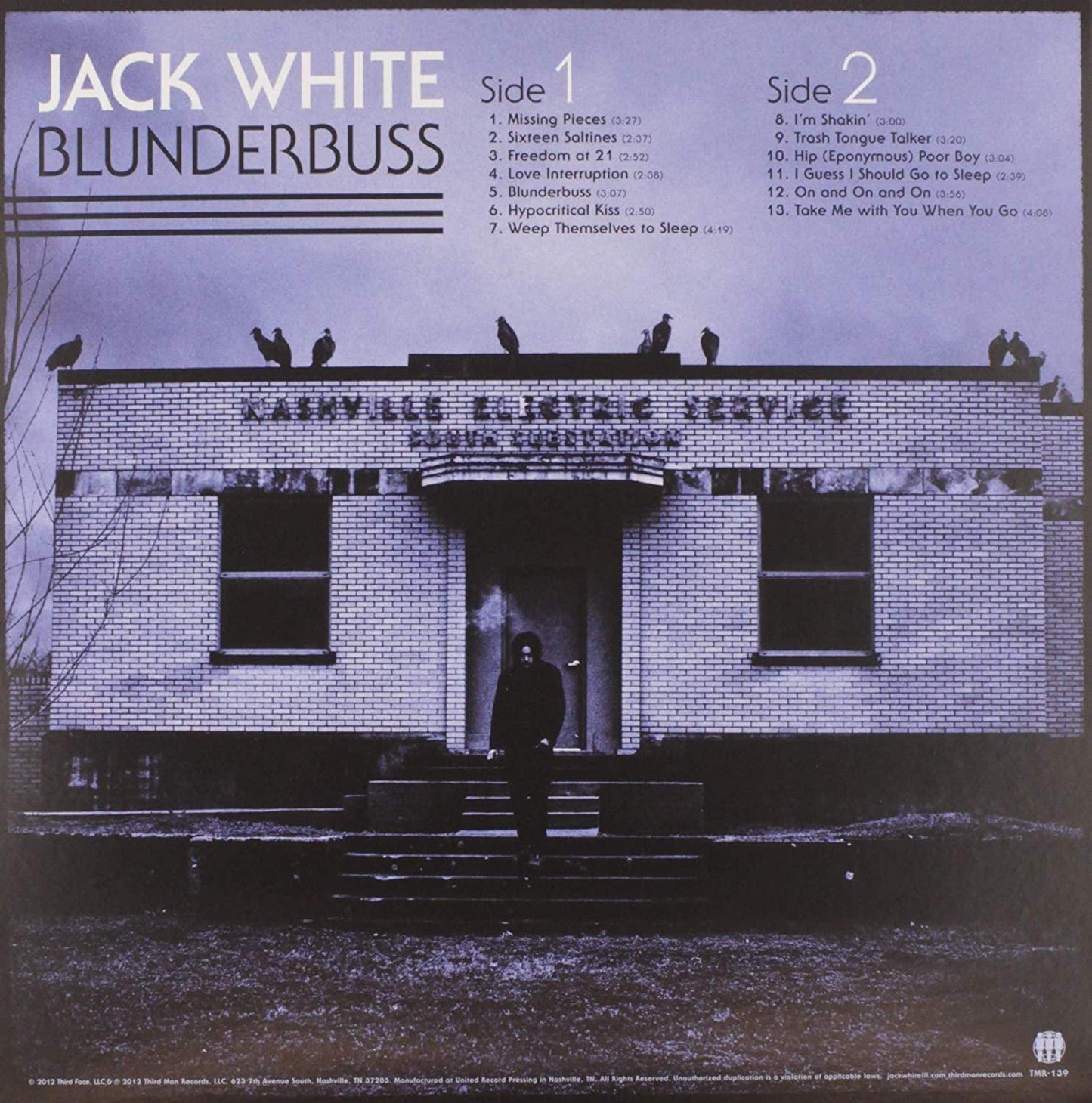 Jack White - Blunderbuss (180 Gram) (LP) - Joco Records
