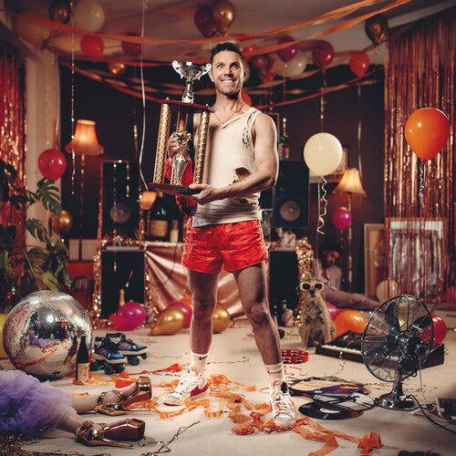 Jake Shears - Last Man Dancing (Indie Exclusive, Orange Marble Vinyl) (LP) - Joco Records