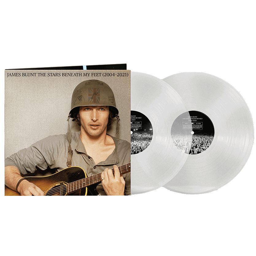 James Blunt - The Stars Beneath My Feet (2004-2021) (Limited Edition, Clear Vinyl) (2 LP) - Joco Records
