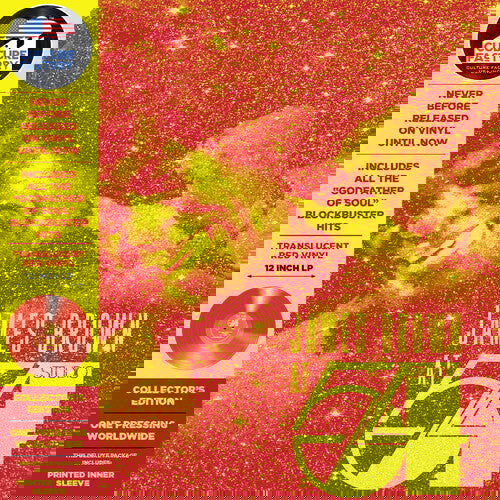 James Brown - At Studio 54 New York City (Color Vinyl, Deluxe Edition, Limited Edition, Red, Remastered) - Joco Records