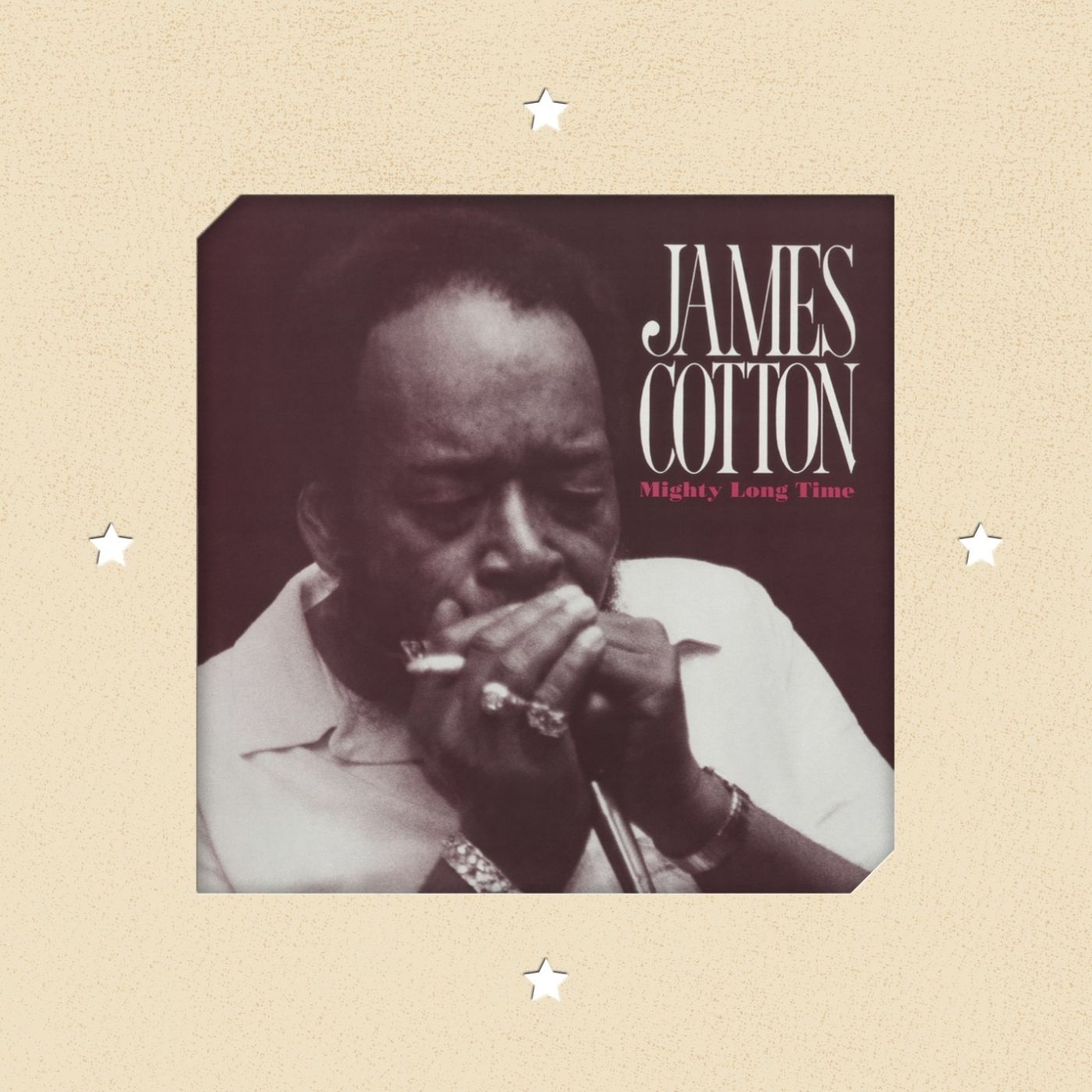 James Cotton - Mighty Long Time (Limited Edition Purple Color Vinyl) - Joco Records