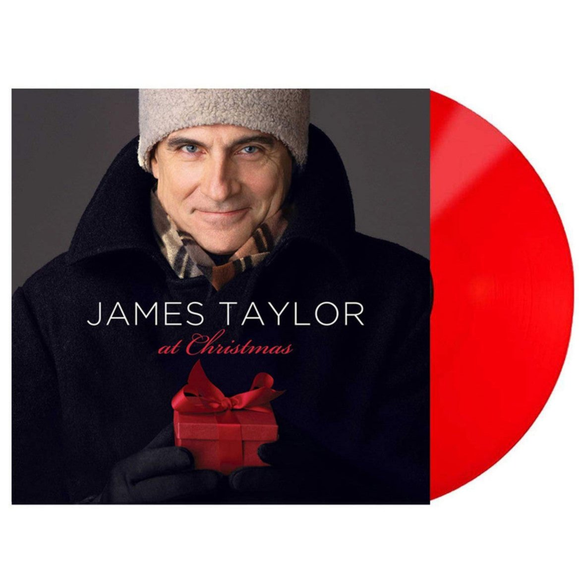 James Taylor - James Taylor At Christmas (Limited Edition, Opaque Red Vinyl) (LP) - Joco Records