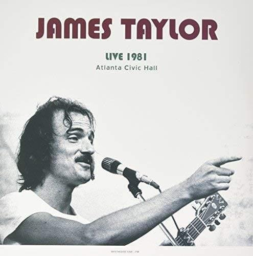 James Taylor - Live At Atlanta Civic Hall / Ga May 13 / 1981 Ww1  (Vinyl) - Joco Records