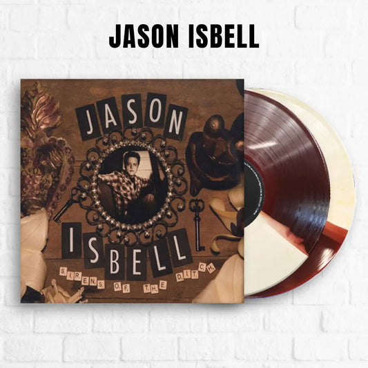 Jason Isbell - Sirens Of The Ditch (Deluxe Edition, Root Beer/ Cream Split Color Vinyl) (2 LP) - Joco Records
