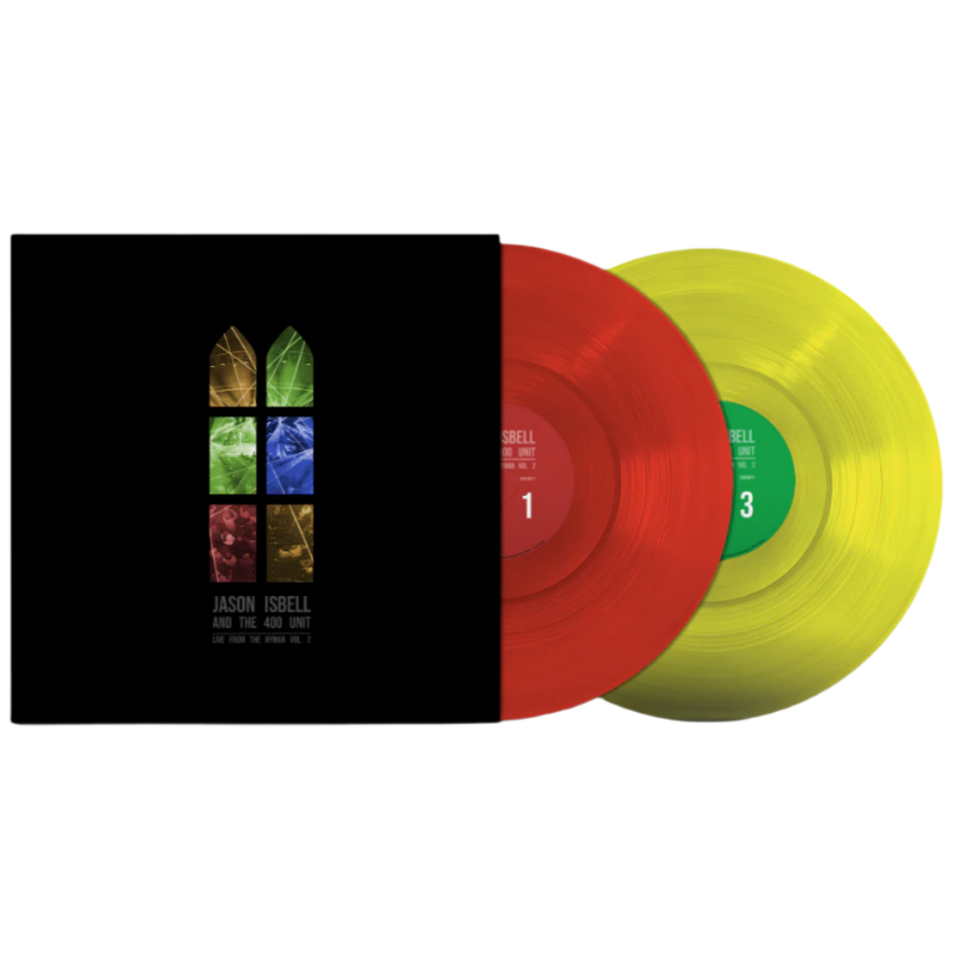 Jason Isbell & The 400 Unit - Live From The Ryman: Vol. 2 (Indie Exclusive, Red & Yellow Vinyl) (2 LP) - Joco Records
