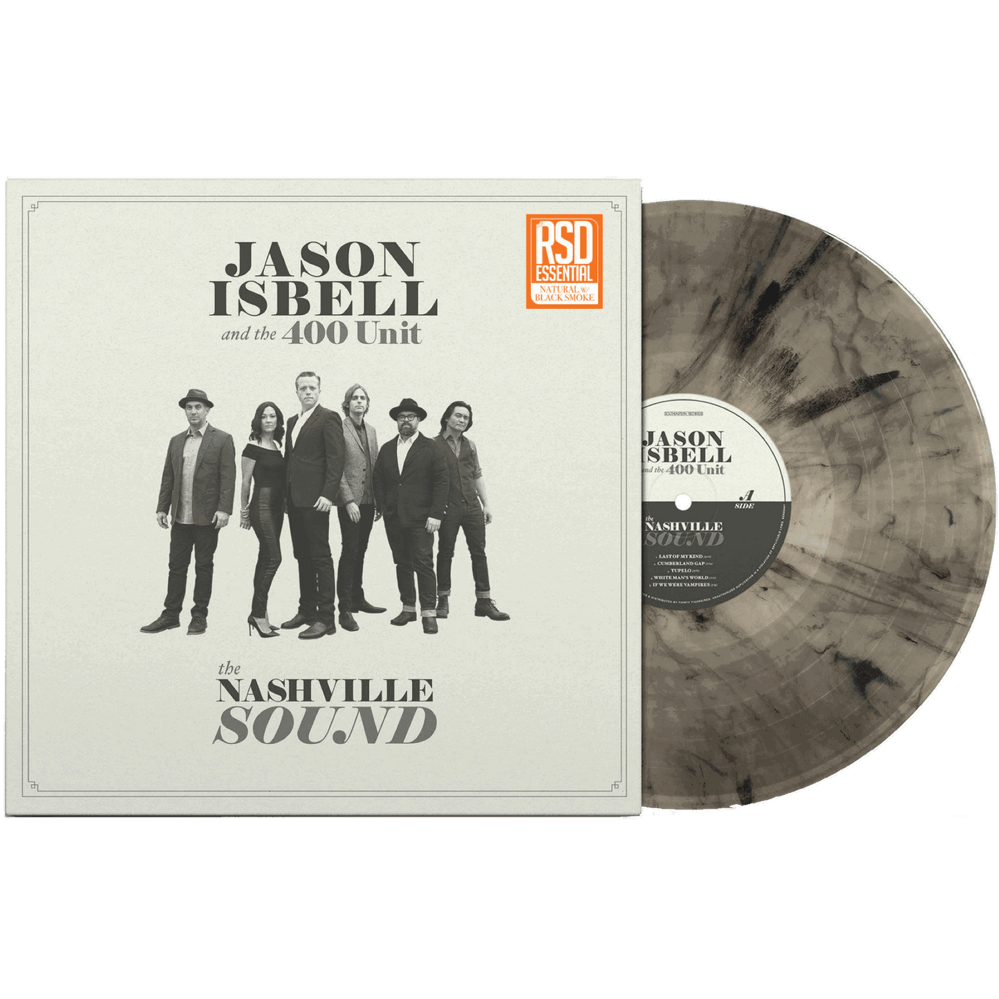 Jason Isbell and The 400 Unit - The Nashville Sound (RSD Essential, Indie Exclusive, Natural w/ Black Smoke Vinyl) (LP) - Joco Records