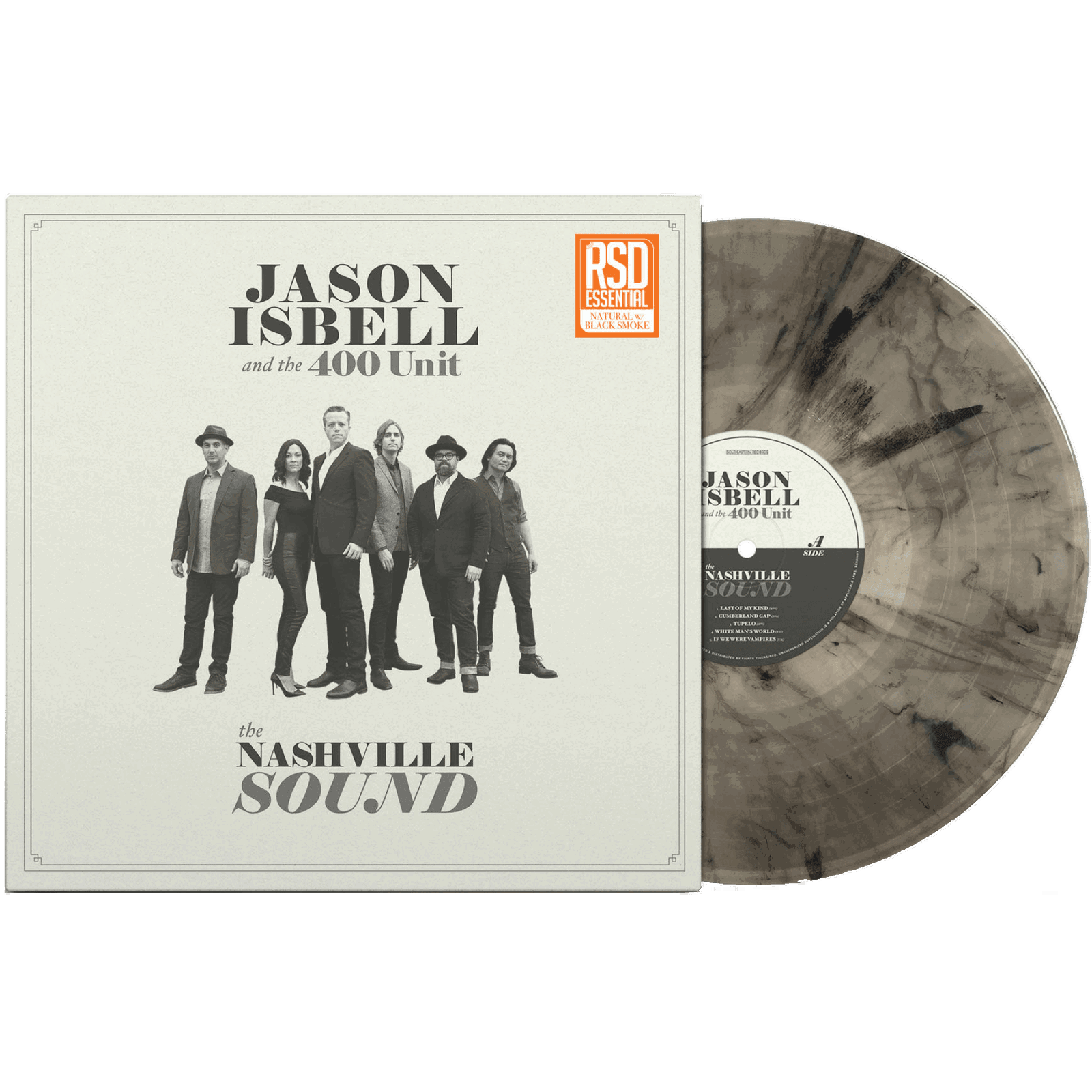Jason Isbell and The 400 Unit - The Nashville Sound (RSD Essential, Indie Exclusive, Natural w/ Black Smoke Vinyl) (LP) - Joco Records