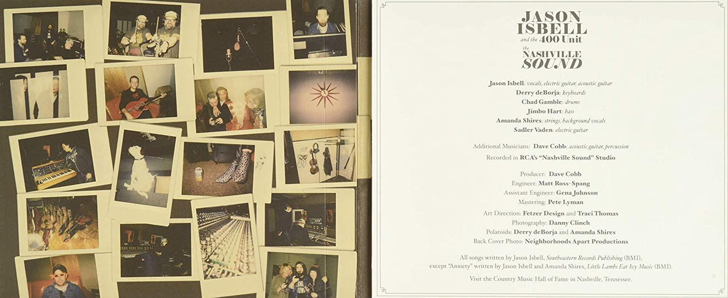 Jason Isbell and The 400 Unit - The Nashville Sound (RSD Essential, Indie Exclusive, Natural w/ Black Smoke Vinyl) (LP) - Joco Records