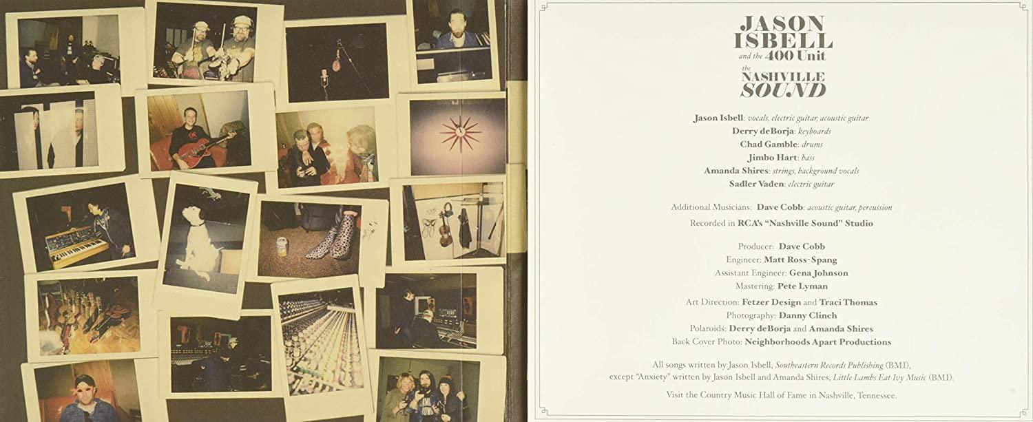 Jason Isbell and The 400 Unit - The Nashville Sound (RSD Essential, Indie Exclusive, Natural w/ Black Smoke Vinyl) (LP) - Joco Records