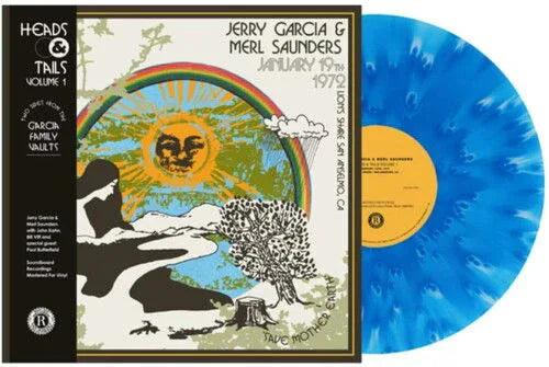 Jerry Garcia & Merl Saunders - Heads & Tails Vol. 1 (Cloudy Blue LP) - Joco Records