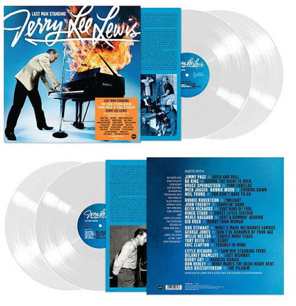 Jerry Lee Lewis - Last Man Standing (180 Gram Vinyl, White) (Import) (2 LP) - Joco Records