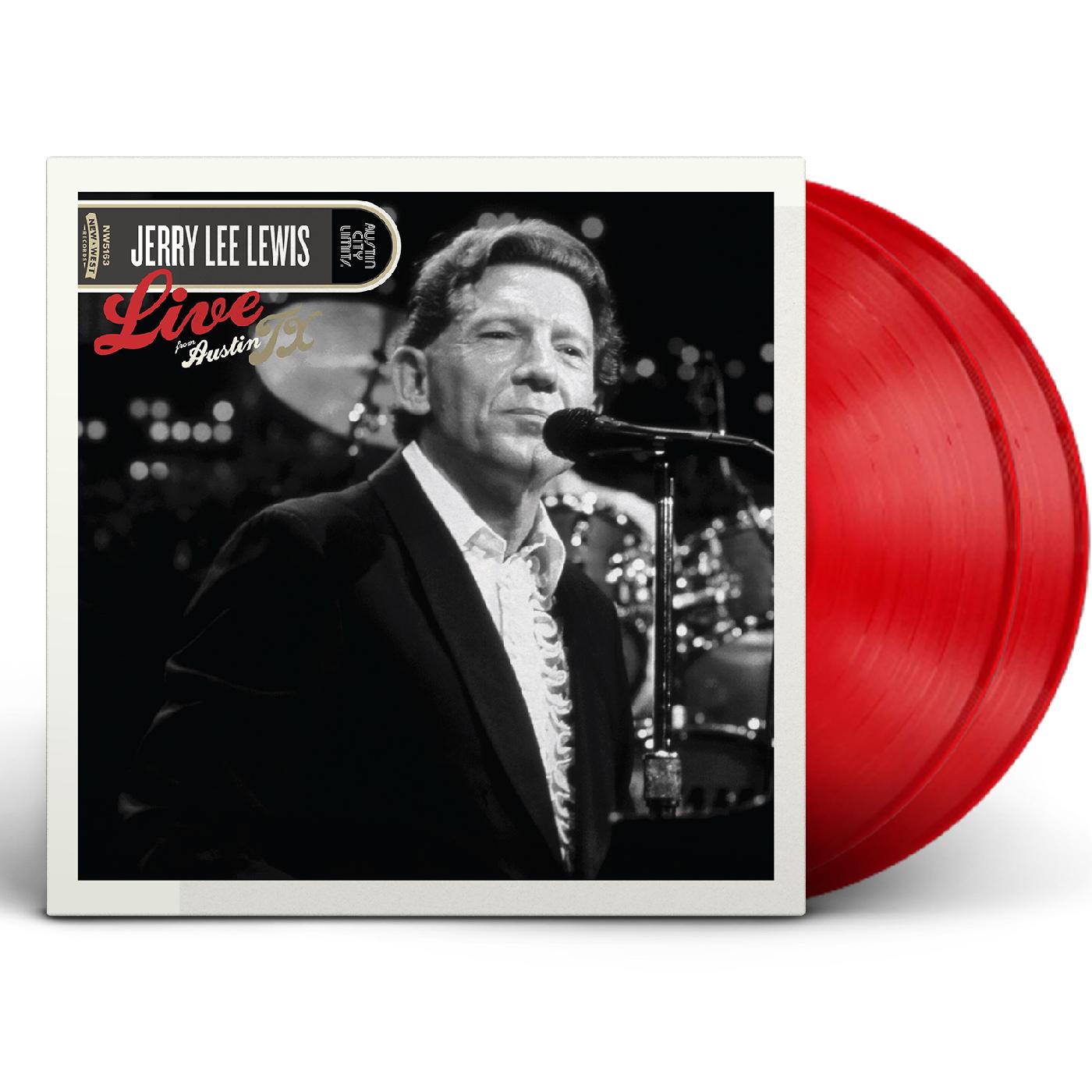 Jerry Lee Lewis - Live From Austin, Tx (Opaque Red Vinyl) - Joco Records