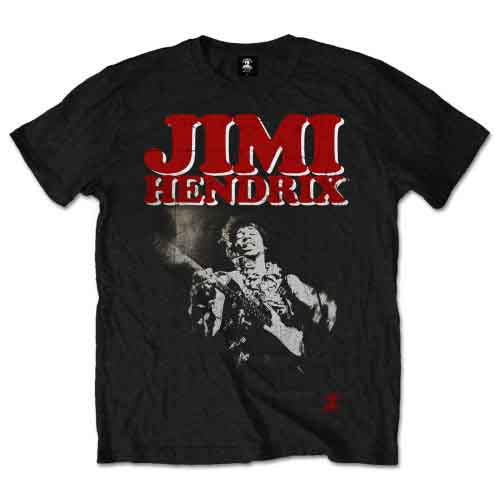 Jimi Hendrix - Block Logo (T-Shirt) - Joco Records