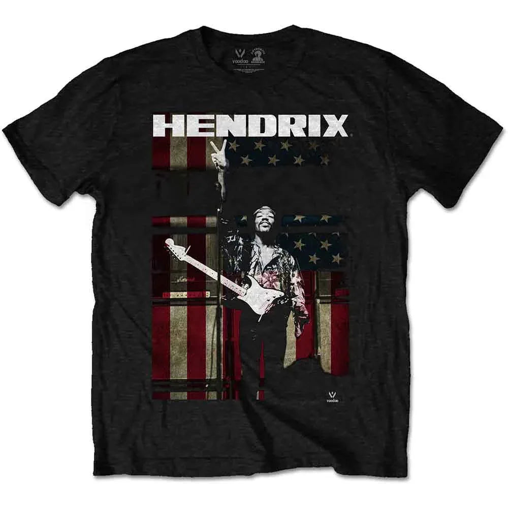 Jimi Hendrix - Peace Flag (T-Shirt) - Joco Records