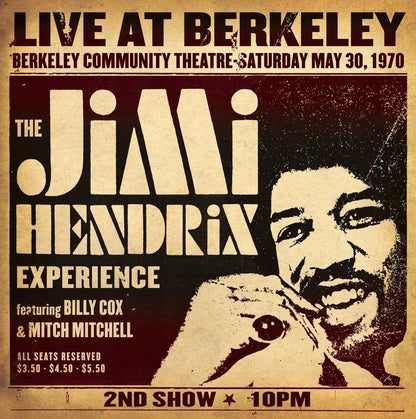 Jimi Hendrix Experience - Live At Berkeley (2 LP) - Joco Records