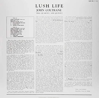 John Coltrane - Lush Life (Remastered) (LP) - Joco Records