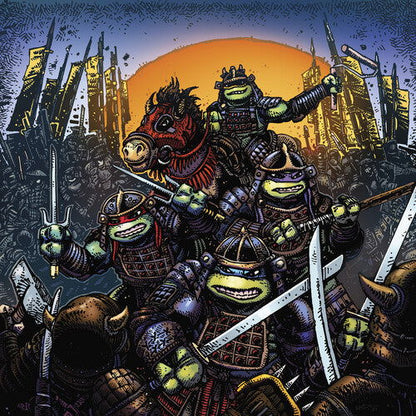 John Du Prez - Teenage Mutant Ninja Turtles Part Iii (Original Soundtrack) (Time Sceptter Color Vinyl) - Joco Records