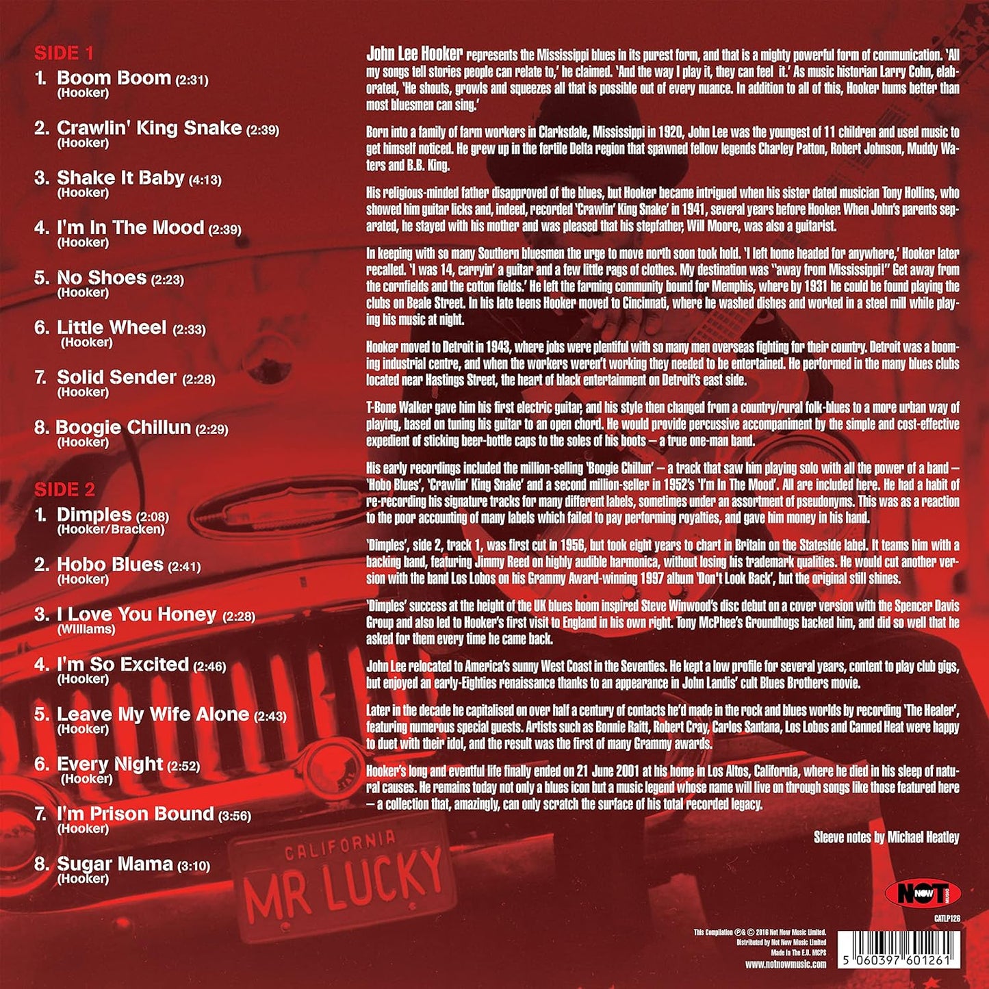 John Lee Hooker - The Very Best of John Lee Hooker (LP) - Joco Records