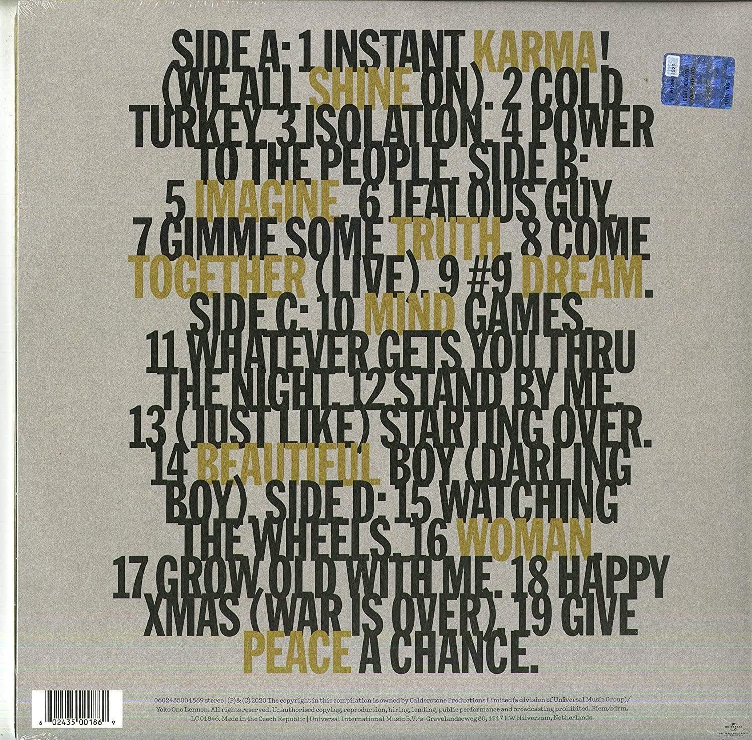 John Lennon - Gimme Some Truth. (Limited Edition, Gatefold, 180 Gram) (2 LP) - Joco Records