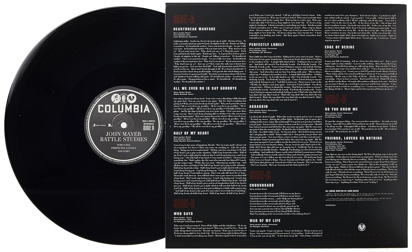 John Mayer - Battle Studies (180 Gram) (2 LP) - Joco Records