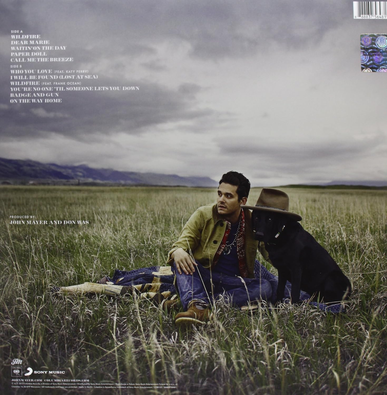 John Mayer - Paradise Valley (LP) - Joco Records