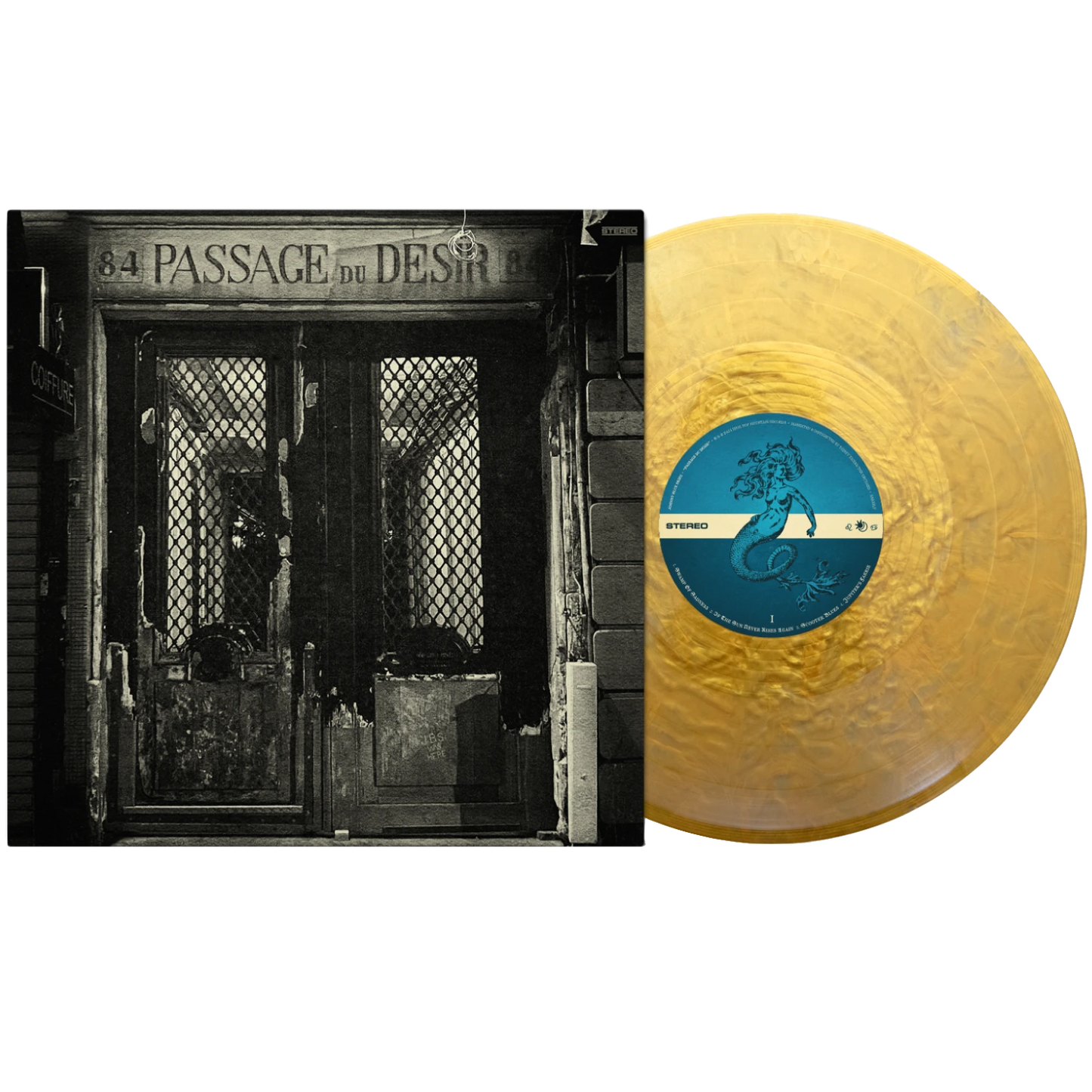 Johnny Blue Skies - Passage du Desir (Indie Exclusive, Metallic Gold Vinyl) (LP) - Joco Records