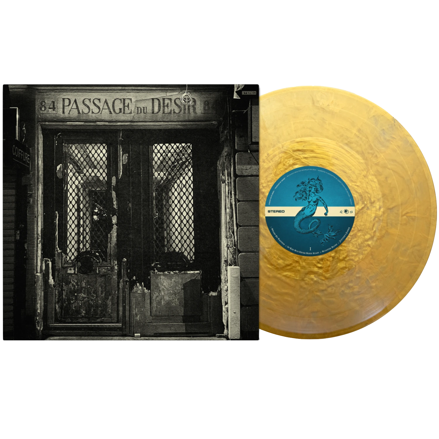 Johnny Blue Skies - Passage du Desir (Indie Exclusive, Metallic Gold Vinyl) (LP) - Joco Records