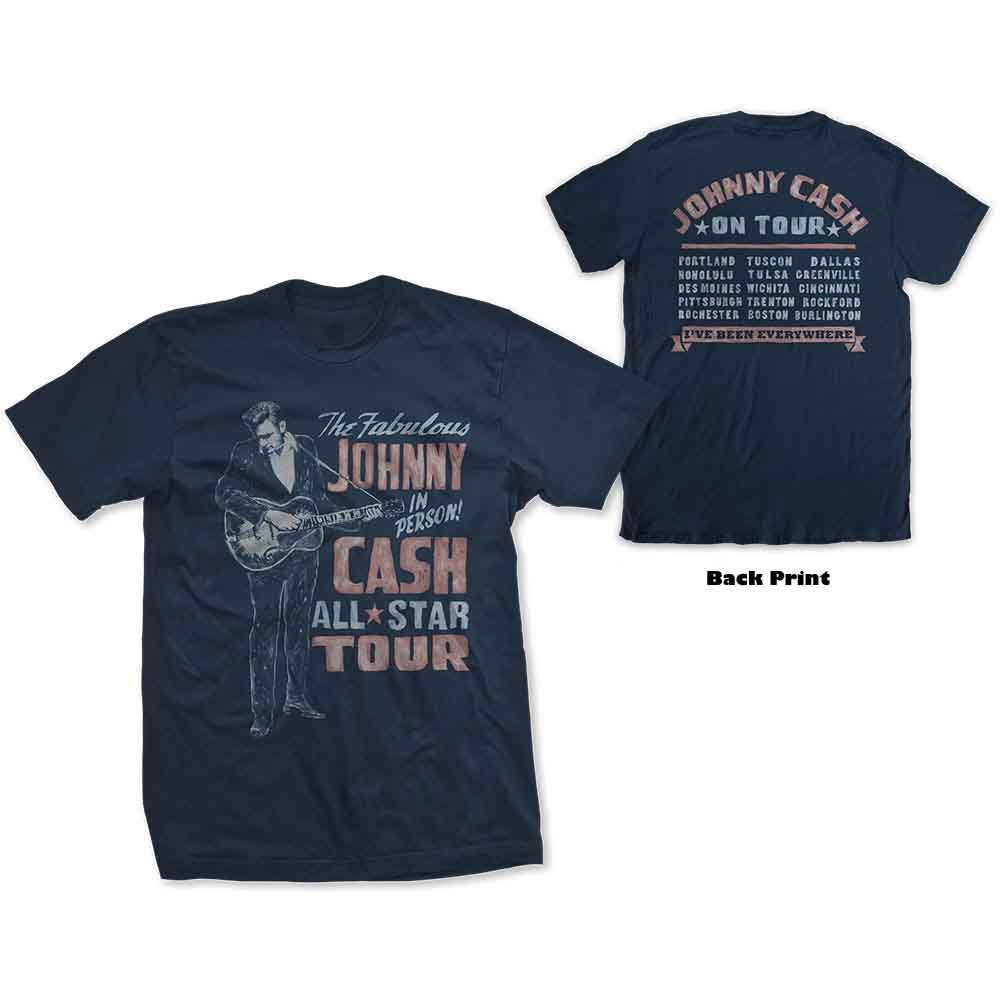 Johnny Cash - All Star Tour (T-Shirt) - Joco Records