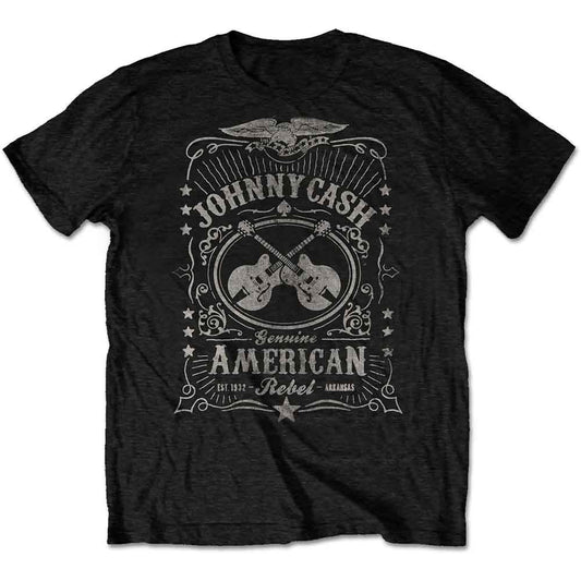 Johnny Cash - American Rebel (T-Shirt) - Joco Records
