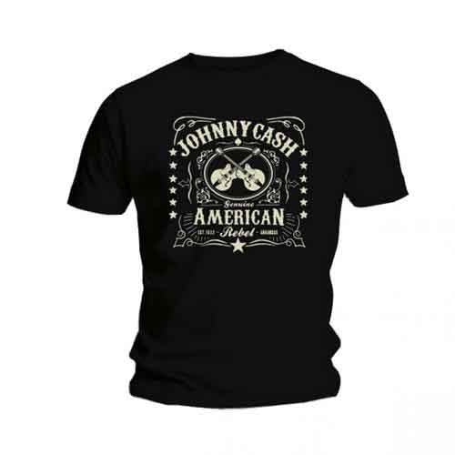 Johnny Cash - American Rebel (T-Shirt) - Joco Records