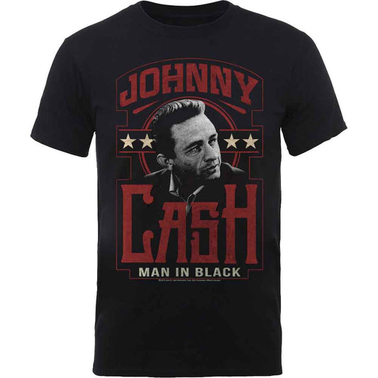 Johnny Cash - Man In Black (T-Shirt) - Joco Records