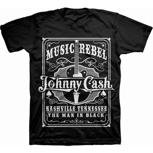Johnny Cash - Music Rebel (T-Shirt) - Joco Records