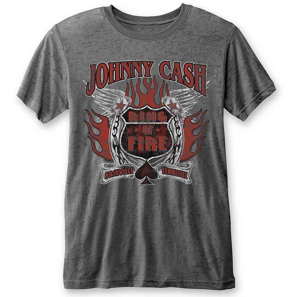 Johnny Cash - Ring of Fire (T-Shirt) - Joco Records