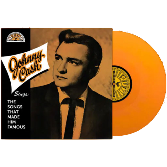 Johnny Cash - Sings The Songs That Made Him Famous (Remastered, Tangerine Vinyl) (LP) - Joco Records
